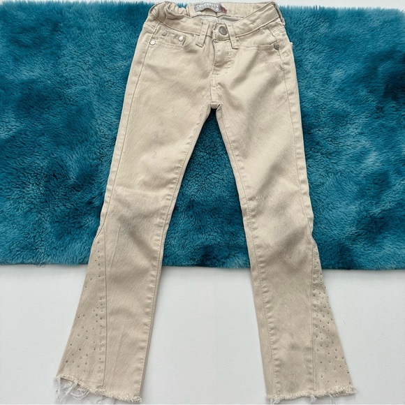 Girls Embellished Bootcut Pants Size 7 - Picture 4 of 14